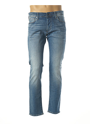 Jeans coupe slim bleu JACK & JONES pour homme