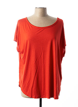 T-shirt orange MAEVY pour femme