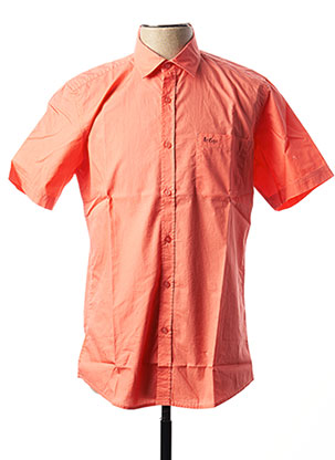 Chemise manches courtes orange LEE COOPER pour homme