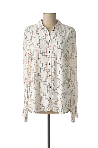 Gerry Weber Chemisiers Femme De Couleur Blanc En Destockage 1777899-blanc0  - Modz