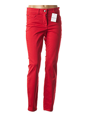 Pantalon droit rouge GERRY WEBER pour femme