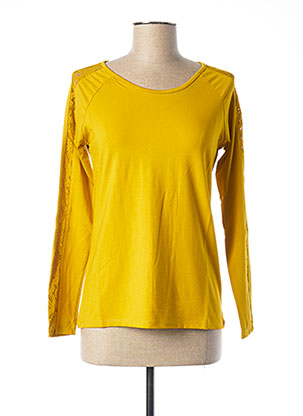 T-shirt jaune MALOKA pour femme