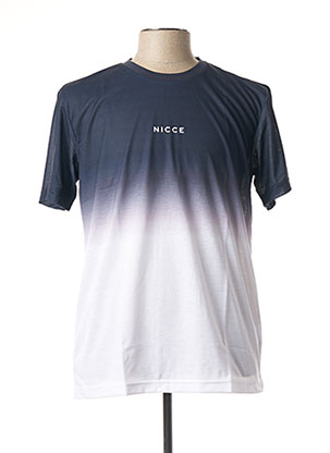 T-shirt manches courtes bleu NICCE pour homme