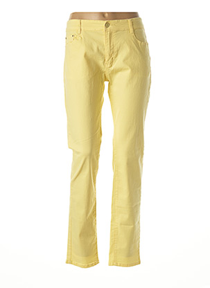 Pantalon casual jaune BIG SPADE pour femme