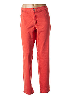 Pantalon slim orange CMK pour femme