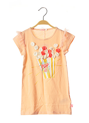 T-shirt manches courtes orange BILLIEBLUSH pour fille