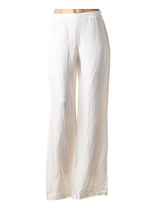 Pantalon casual blanc CARACTERE pour femme