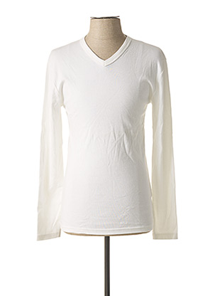 T-shirt manches longues blanc BRUCE FIELD pour femme