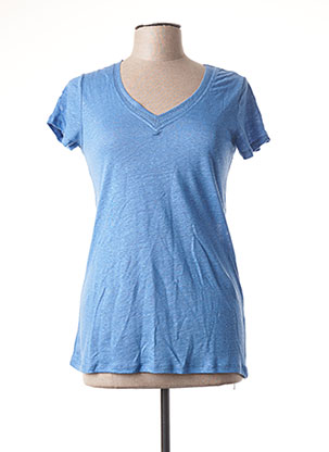 T-shirt bleu MALOKA pour femme