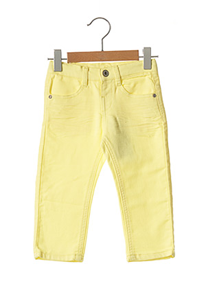 Pantalon casual jaune 3 POMMES pour enfant