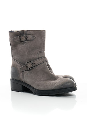Bottines/Boots gris HOGAN pour femme