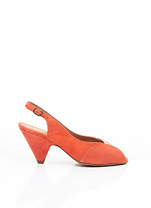 Sandales/Nu pieds orange SCHMOOVE pour femme