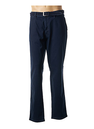 Pantalon casual bleu PIONIER pour homme