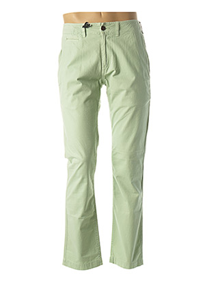 Pantalon casual vert FIVE PM pour homme