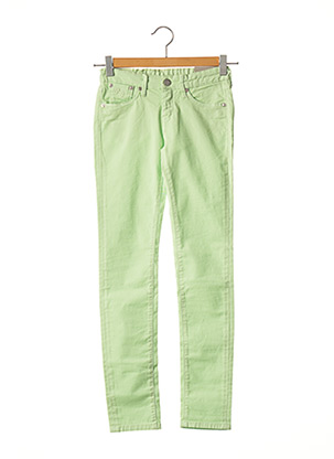 Pantalon casual vert PEPE JEANS pour fille
