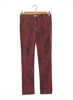 Pantalon casual rouge CIMARRON pour fille