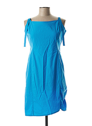 Robe courte bleu CHRISMAS'S pour femme