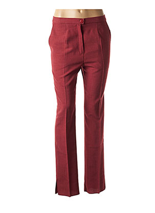 Pantalon 7/8 rouge KARTING pour femme