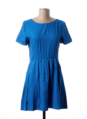Robe mi-longue bleu I.CODE (By IKKS) pour femme