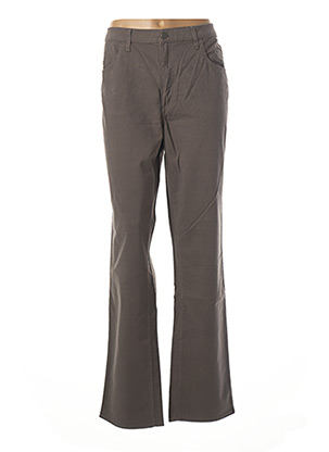Pantalon droit gris KANOPE pour femme