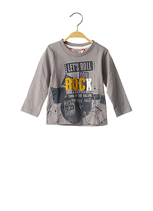 T-shirt gris BOBOLI pour garçon