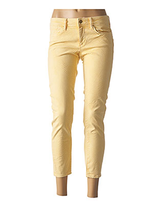 Pantalon 7/8 jaune SALSA pour femme