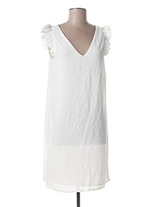 Robe mi-longue blanc IT HIPPIE pour femme