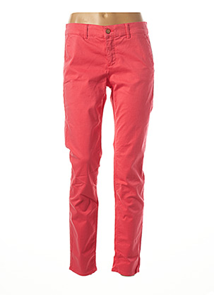 Pantalon chino rouge HOPPY pour femme