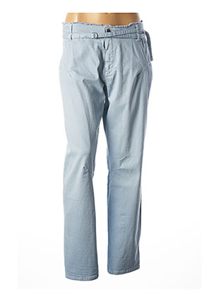 Pantalon droit bleu SUMMUM pour femme
