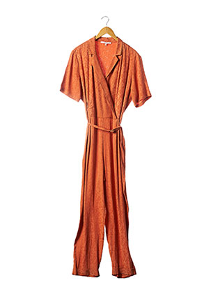 Combi-pantalon orange LA FEE MARABOUTEE pour femme