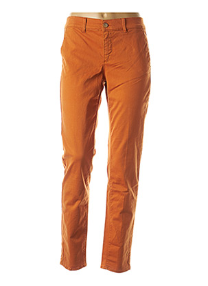 Pantalon 7/8 orange HAPPY pour femme