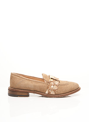 DUCANERO Mocassins de couleur beige en soldes pas cher 1833227 beige0 Modz