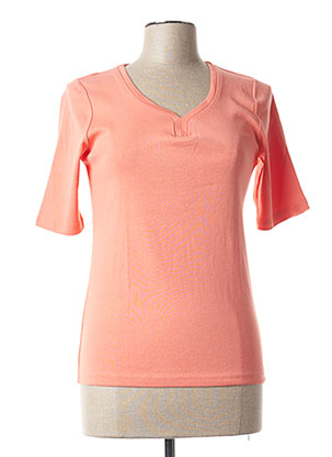 T-shirt orange SIGNATURE pour femme