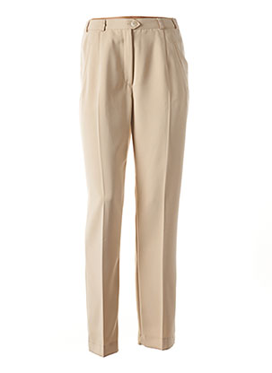 Pantalon slim beige SYM pour femme