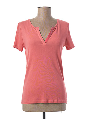 T-shirt rose 1 2 3 pour femme