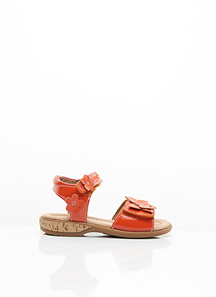 Sandales/Nu pieds orange SUPER FIT pour fille