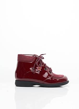 Bottines/Boots rouge BELLAMY pour fille