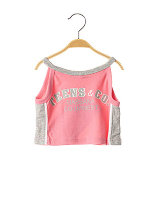 T-shirt rose MASSANA pour fille