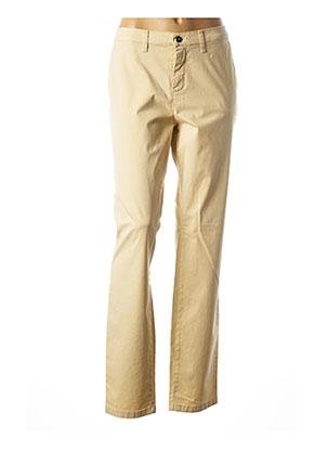 Pantalon chino beige LCDN pour femme