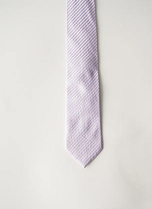 Cravate violet JEAN CHATEL pour homme