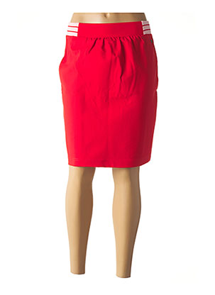 Jupe mi-longue rouge 4FUNKY FLAVOURS pour femme