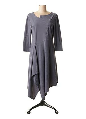 Robe mi-longue violet 3322 pour femme