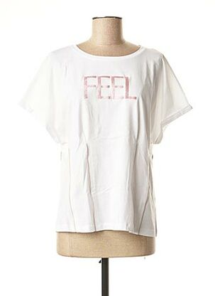 T-shirt blanc EVA KAYAN pour femme