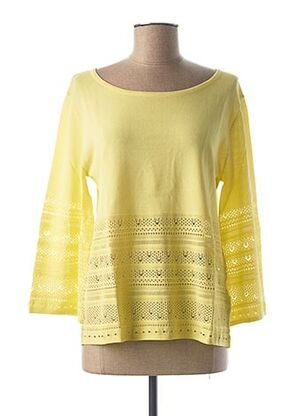 T-shirt jaune ODEMAI pour femme