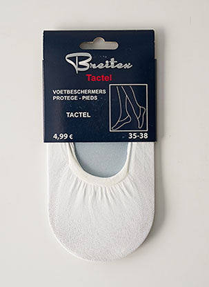Chaussettes blanc BREITEX pour femme