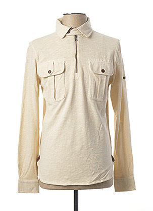 Polo beige STAR CLIPPERS pour homme