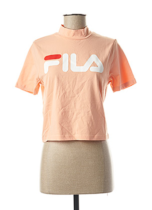 T-shirt orange FILA pour femme