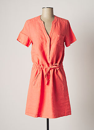 Robe courte orange INDI & COLD pour femme