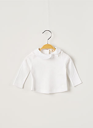 T-shirt blanc OVALE pour fille