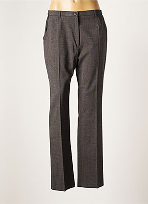 Pantalon droit gris LISA CHESNAY pour femme